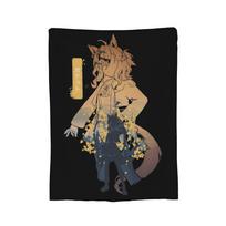 Haru Urara Uma Musume Anime Blankets Fleece Winter Portable Super Soft Throw Blankets for Bed Outdoor Quilt Size: 75*100cm, Weight: 230 GSM