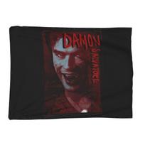 The Vampire Diaries Damon Salvatore Blankets Soft Warm Flannel Throw Blanket Bedspread for Living room Picnic Travel Home Sofa Size: 75*100cm, Weight: 230 GSM