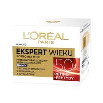 Loreal ekspert przeciwzmarszczkowy krem ujędrniający na noc 50+ 50ml