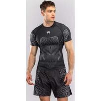 Venum Midnight Fury trumparankovis rashguardas – juoda/pilka/sidabrinė