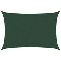 vidaXL Uždanga nuo saulės, tamsiai žalia, 3,5x5m, HDPE, 160g/m²