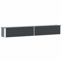 vidaXL Lovelis, antracito, 320x40x45cm, galvanizuotas plienas, aukštas