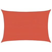vidaXL Uždanga nuo saulės, terakota spalvos, 5x7m, HDPE, 160g/m²