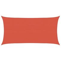 vidaXL Uždanga nuo saulės, terakota spalvos, 2,5x5m, HDPE, 160g/m²