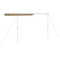 vidaXL Markizė nameliui ant ratų, smėlio spalvos, 2x2x2,15m