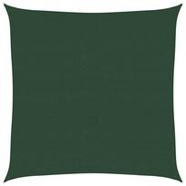 vidaXL Uždanga nuo saulės, tamsiai žalios spalvos, 6x6m, HDPE, 160g/m²