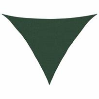 vidaXL Uždanga nuo saulės, tamsiai žalia, 2,5x2,5x3,5m, HDPE, 160g/m²