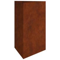 vidaXL Sodo lovelis, 50x43x75cm, Corten plienas