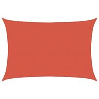 vidaXL Uždanga nuo saulės, terakota spalvos, 5x6m, HDPE, 160g/m²