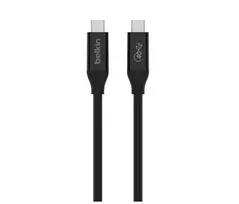 BELKIN USB4 kabelis USB-C / USB-C 40Gbit/s 100W 0,8m juodas
