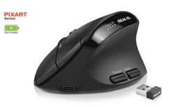 Kompiuterio pelė REAL-EL RM-490W Ergonomiška