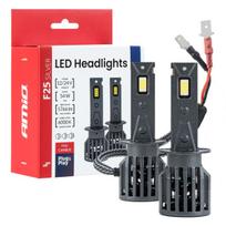 LED žibintų lemputės F25 SILVER FULL CANBUS H1 54W 12V 24V AMIO-04701