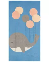 Vaikiškas kilimas BALABANG mėlynas 80 x 150 cm medvilninis