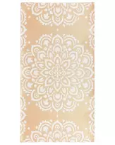 Lauko kilimas KARWAR smėlio spalvos 80 x 150 cm