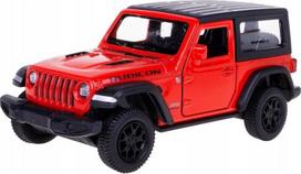 Rmz Jeep Wrangler Rubicon 2021 raudonas metalinis modelis 1:32