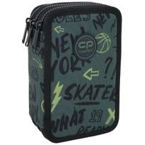 Forminis trijų skyrių penalas su priedais CoolPack JUMPER 3 TIGER