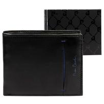 Pierre Cardin TILAK07 325 juoda ir mėlyna piniginė
