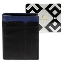 Pierre Cardin SAHARA TILAK14 326 juoda ir mėlyna piniginė