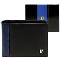 Pierre Cardin TILAK30 8806 juoda ir mėlyna piniginė