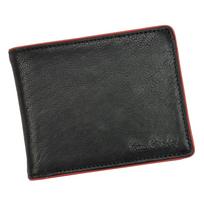 Pierre Cardin TILAK05 TUMBLE 324 juoda ir raudona piniginė