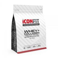 ICONFIT išrūgų baltymai ir kolagenas WHEY + COLLAGEN, braškių skonio, 1 kg