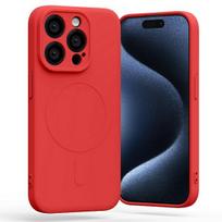 Mercury MagSafe Semi-Silicone iPhone 15 Pro 6.1" red case