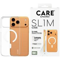 PanzerGlass CARE Case by SL1M MagSafe for iPhone 17 Pro Max, clear