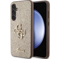 GUESS GUHCS23FEHG4SGD S23 FE S711 złoty/gold hardcase Glitter Script Big 4G