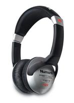 Numark HF125 Ausinės be mikrofono ir ausinės su mikrofonu Vielinis Su lankeliu Juoda, Sidabras