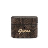 GUESS GUACAPPUSNSMLBR AirPods Pro cover brown/bronze Python Collection
