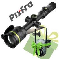 PIXFRA Pegasus P435 384X288, 35MM, 1X-8X, 50HZ, WI-FI + gift Huntop E50 trail camera termovizoriai taikiklis PFI-P435 / ES-E50G