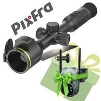 PIXFRA Pegasus 2 PFI-P635 Pro LRF, 35mm, 640 × 512 + gift Huntop E50 trail camera termovizoriai taikiklis PFI-P635 LRF / ES-E50G