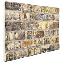 Sienų plokštės 10 vnt. 100 x 50 cm Įvairiaspalvis EPS putos