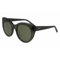 Akiniai DKNY DK517S-300. Akiniai przeciwsłoneczne, Kolor žalia permatomas. Kobieta.