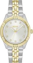 Hugo Boss Moteriškas laikrodis BOSS 1502700. Kvarcinis, rutulio spalvos.