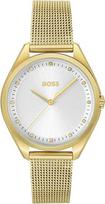 Hugo Boss Moteriškas laikrodis BOSS 1502669. Kvarcinis, rutulio spalvos.