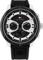 Laikrodis TOMMY HILFIGER 1792074. Kvarcas, Juoda Spalva. Vyriški.