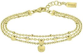 Hugo Boss Biżuteria BOSS 1580335. Bransoletka, Kolor auksinė. Kobieta.