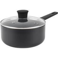 Russell Hobbs Puodas RH028412EU7, 20cm, 1l, juodas, aliuminis, nelipnus, su dangčiu, Shield, tinkamas visoms viryklėms