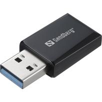 Sandberg Mini WiFi Dongle 134-41, 1300Mbit/s, USB 3.0, MU-MIMO, Beamforming, dviejų juostų, 400Mbps 2.4GHz, 867Mbps 5GHz