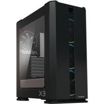 Zalman Kompiuterio korpusas X3 BLACK, ARGB ventiliatorius x4, Midi Tower, 3x3.5", 4x2.5", 7 plėtimosi lizdai, 9,1 kg