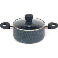 Russell Hobbs akmens puodas RH00848EU, 20cm, mėlynas marmuras, aliuminis, 9cm, su dangčiu, indukcijai tinkamas