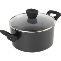 Russell Hobbs Perlamutrinis katilas RH01712EU, 20cm, aliuminis, matinė pilka, 10cm, su dangčiu, plaunamas indaplovėje