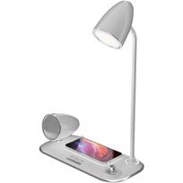 Tellur Nostalgia belaidis įkroviklis, Bluetooth garsiakalbis, stalinė lempa TLL151371, 15W, 2W, 5V/2A, 9V/2A, Bluetooth 5.1, 10m