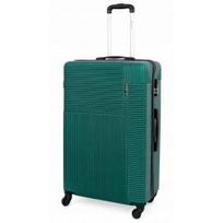 Didelis plastikinis lagaminas Gravitt 8052 D Žalias (Dar green)