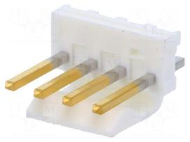 Connector: wire-board | male | PIN: 4 | straight | for cable | THT | 7A