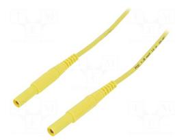 Test lead | 16A | banana plug 4mm,both sides | with protection