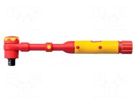 Wrench: torque | insulated | 290mm | 5÷25Nm | 3/8" | 1kV