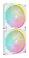 CORSAIR LĂĽfter 140*140*25 LX140 RGB iCUE Link White Dual