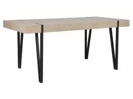 Valgomojo stalas ADENA šviesiai rudas 150 cm 90 cm